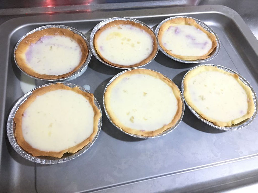 Ube Egg Tarts