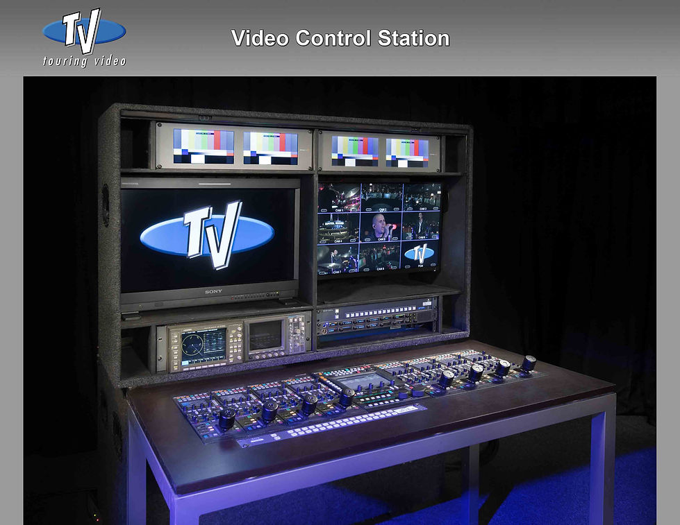 On-Stage Control Rooms | Touring Video
