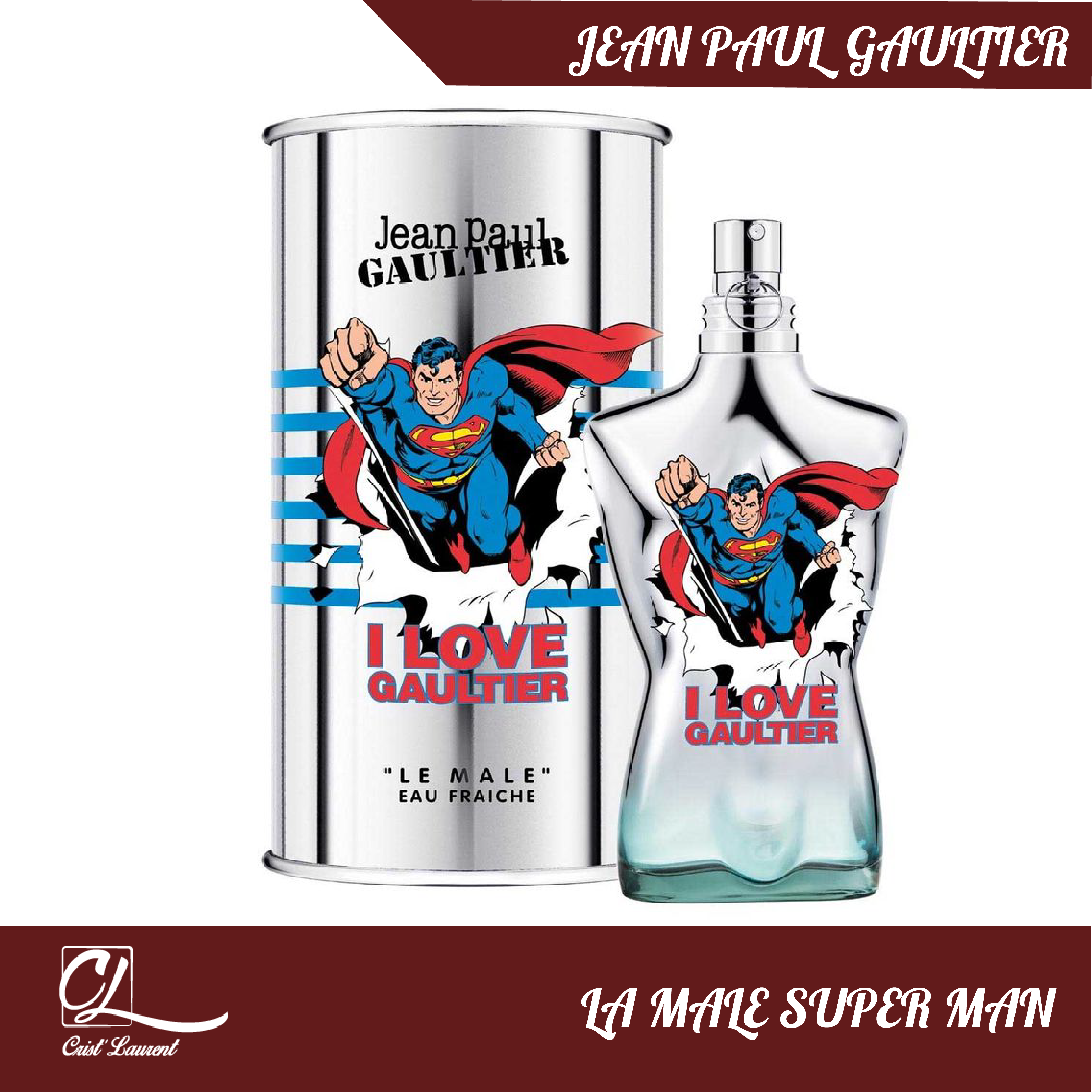 Le Male Superman Eau Fraiche de Jean Paul Gaultier