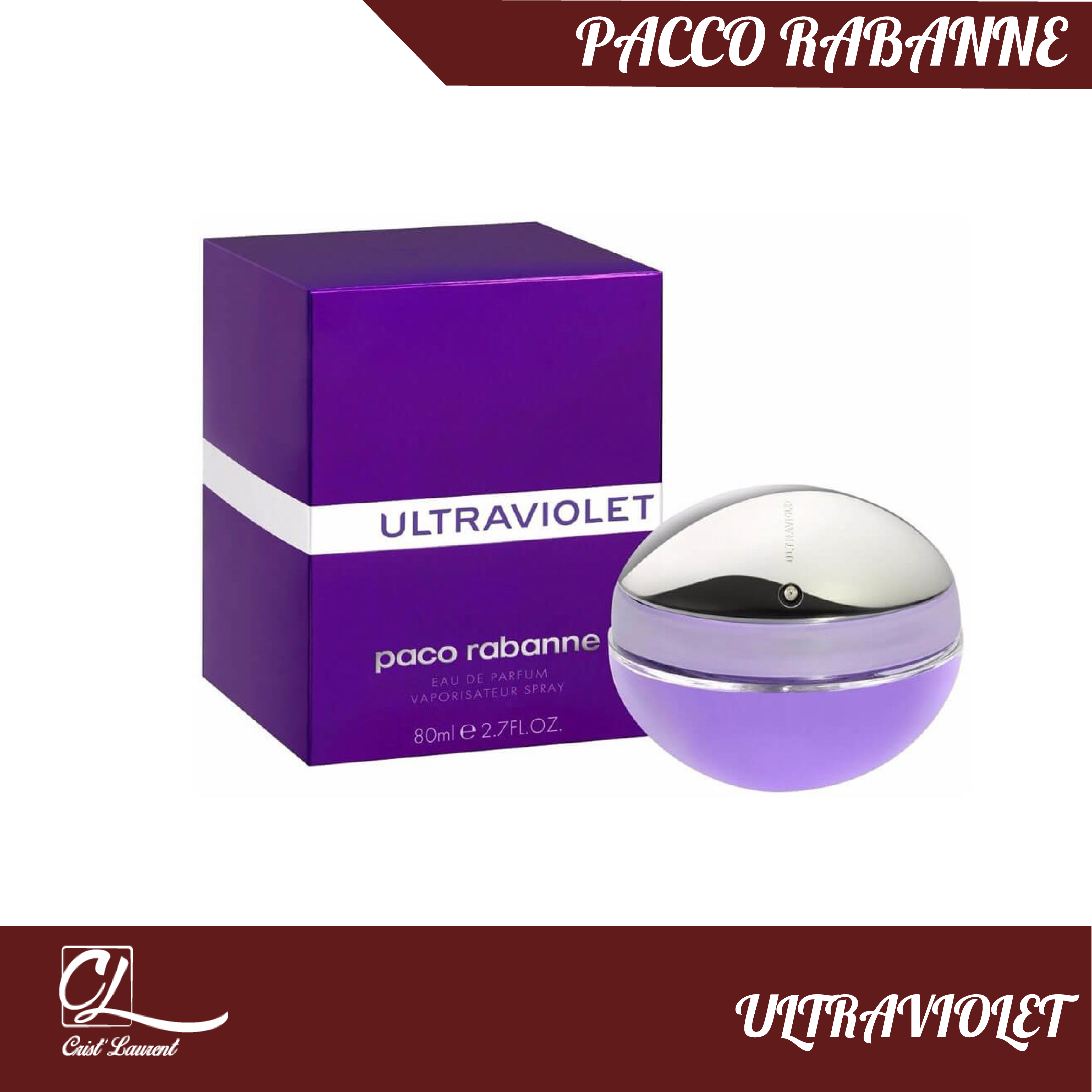 Ultraviolet de Paco Rabanne x 80ml