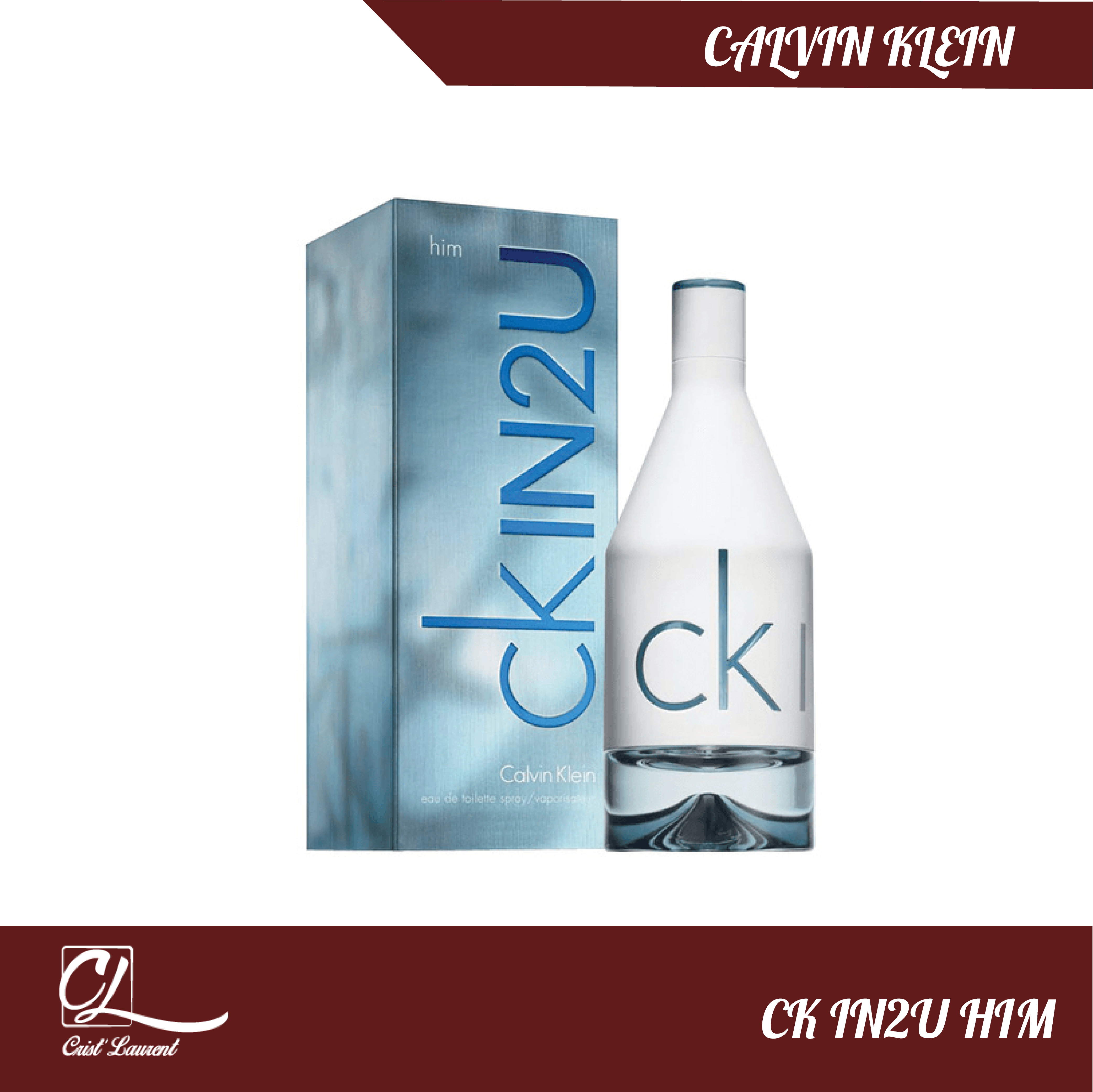 CK IN2U for Him de Calvin Klein x 150ml