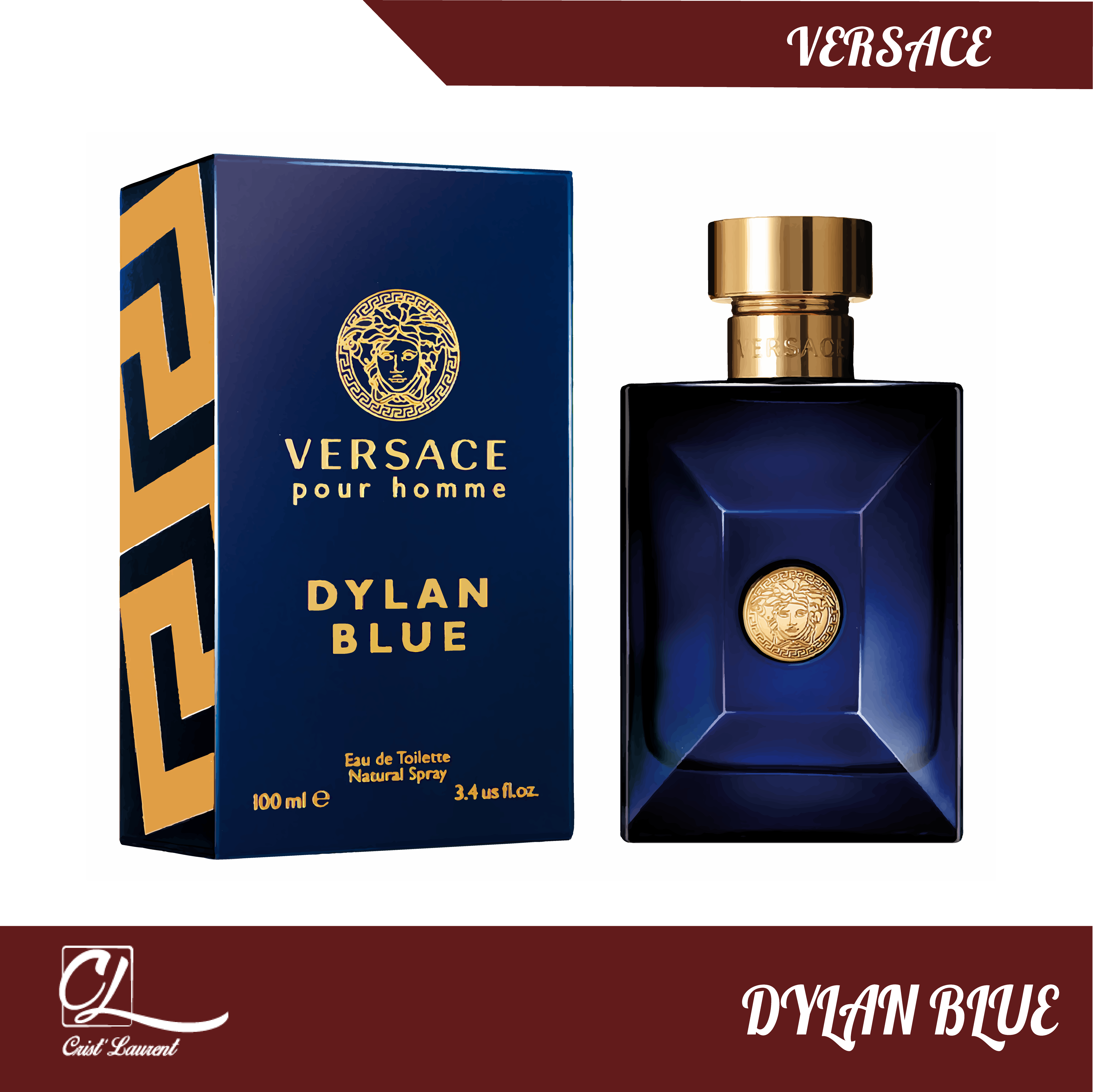 Versace Pour Homme by Dylan Blue de Versace x 100ml