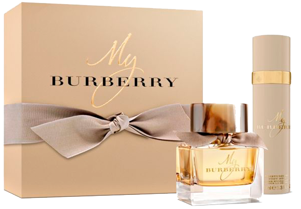 My Burberry Gift Set para mujer (EDP 90ML y Body Mist 100ml)