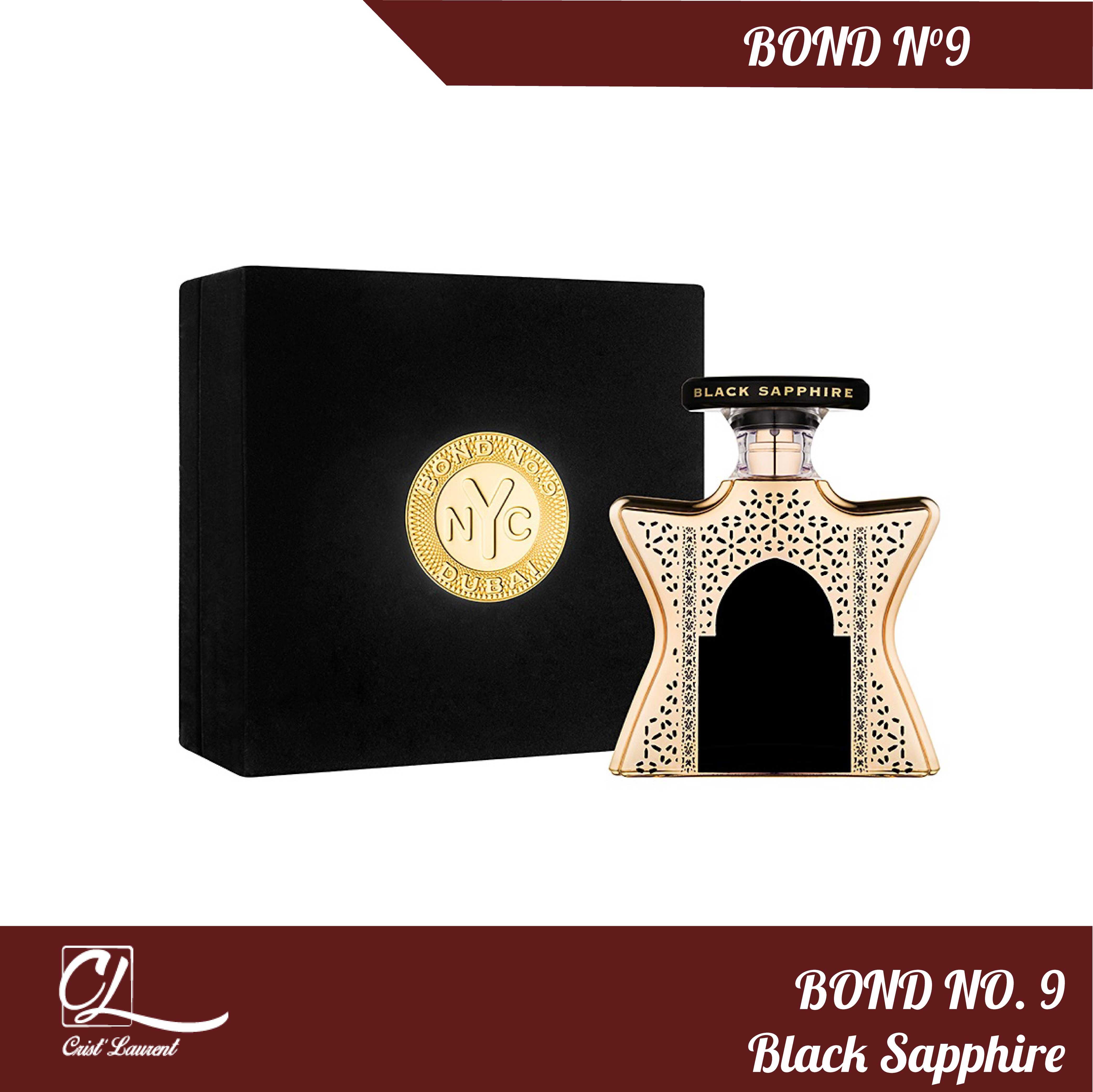 Dubai Black Sapphire de Bond No. 9 x 100ml