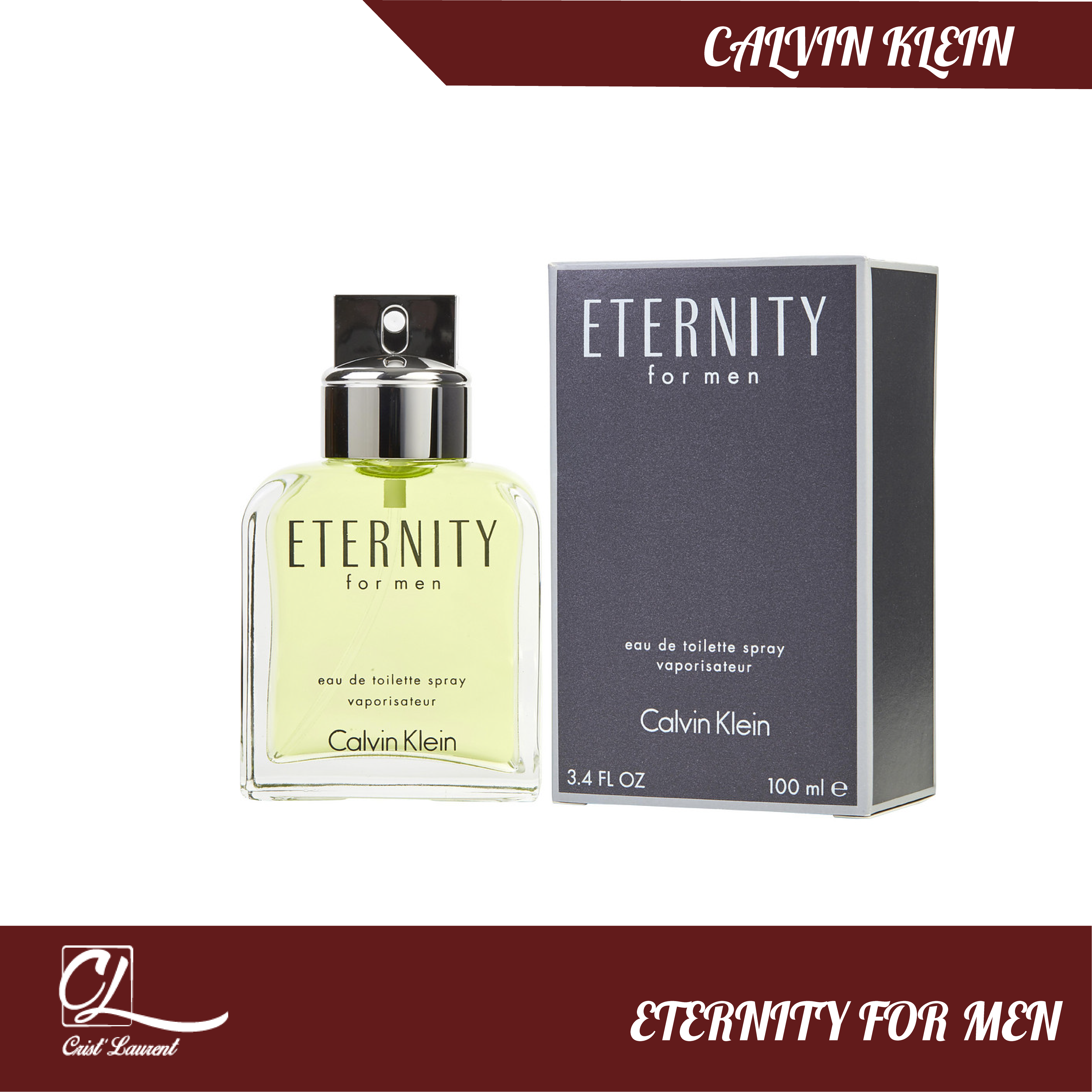 Eternity For Men de Calvin Klein x 100ml