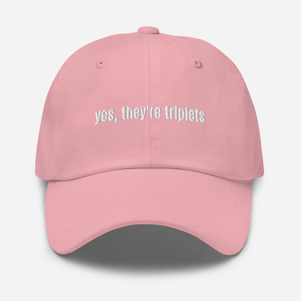 Thumbnail: Yes They're Triplets Hat