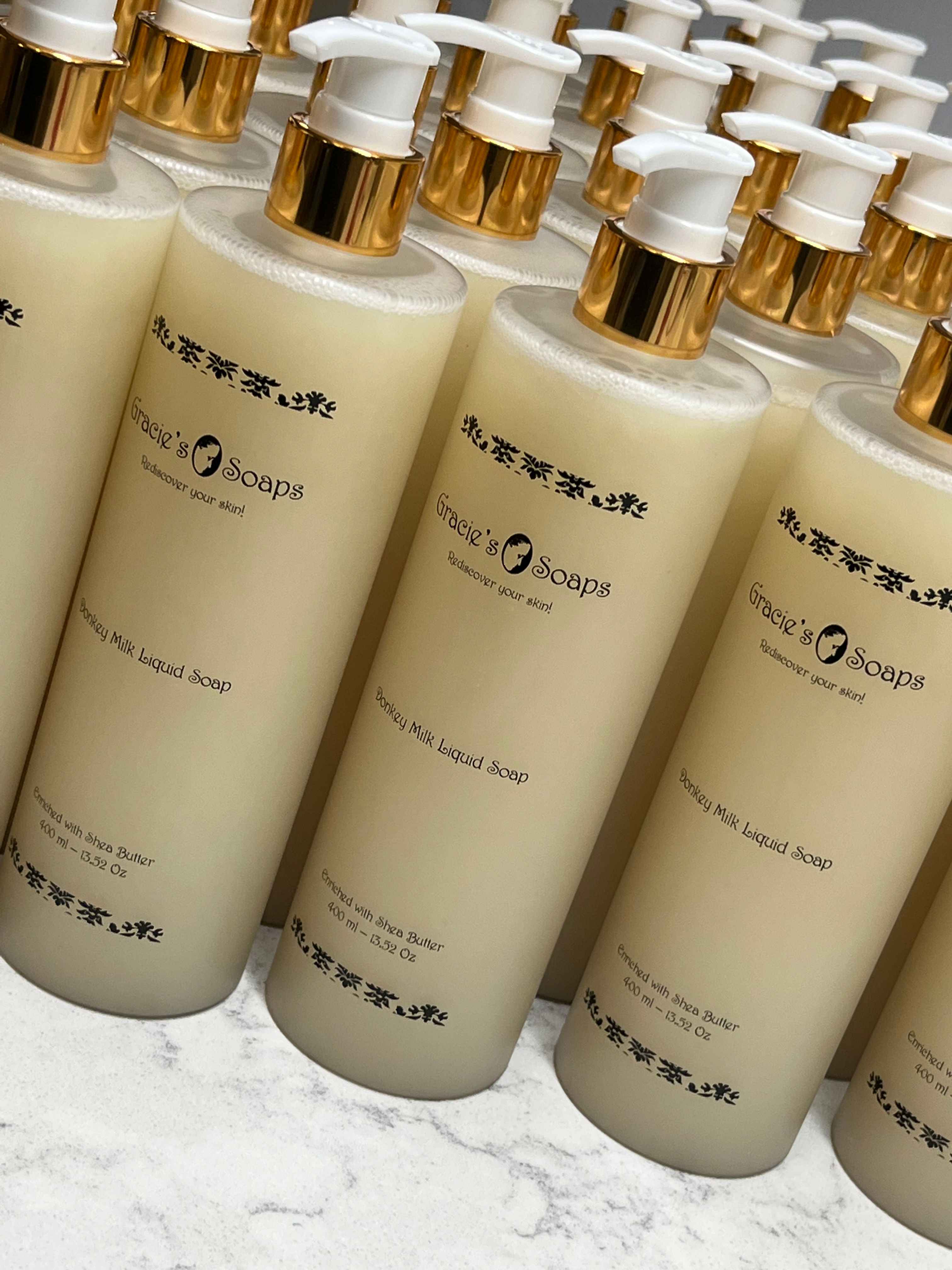 Donkey Milk Liquid Soap 400 ml.