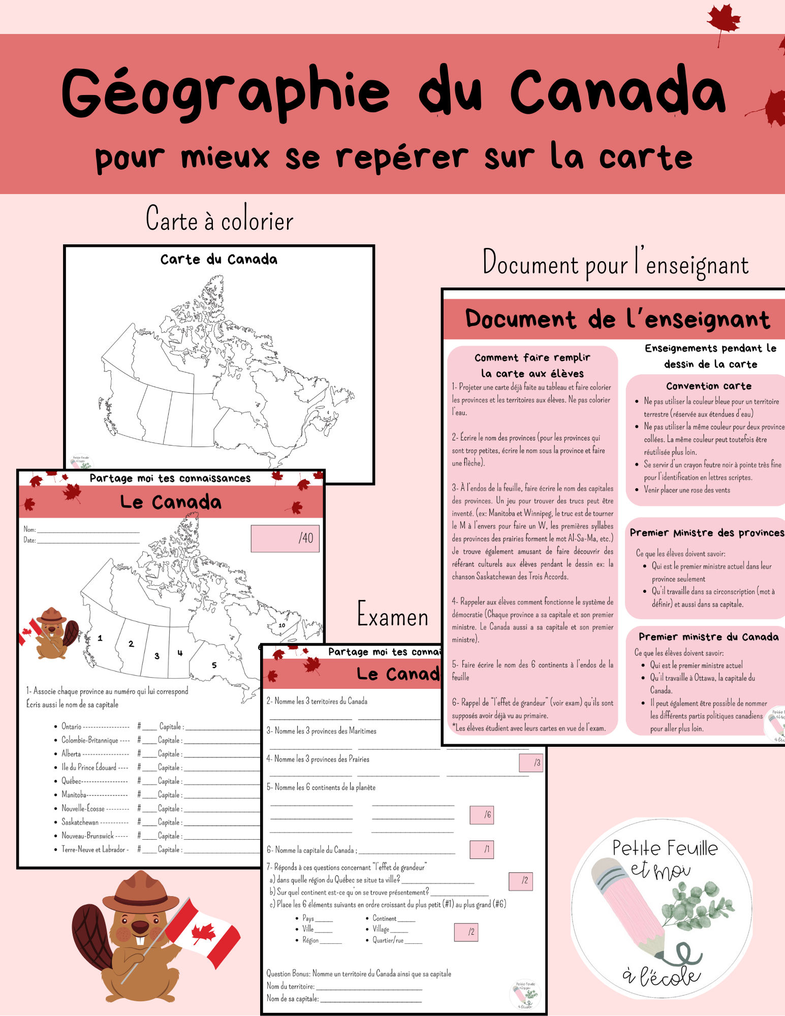 Géographie du Canada- 3e cycle