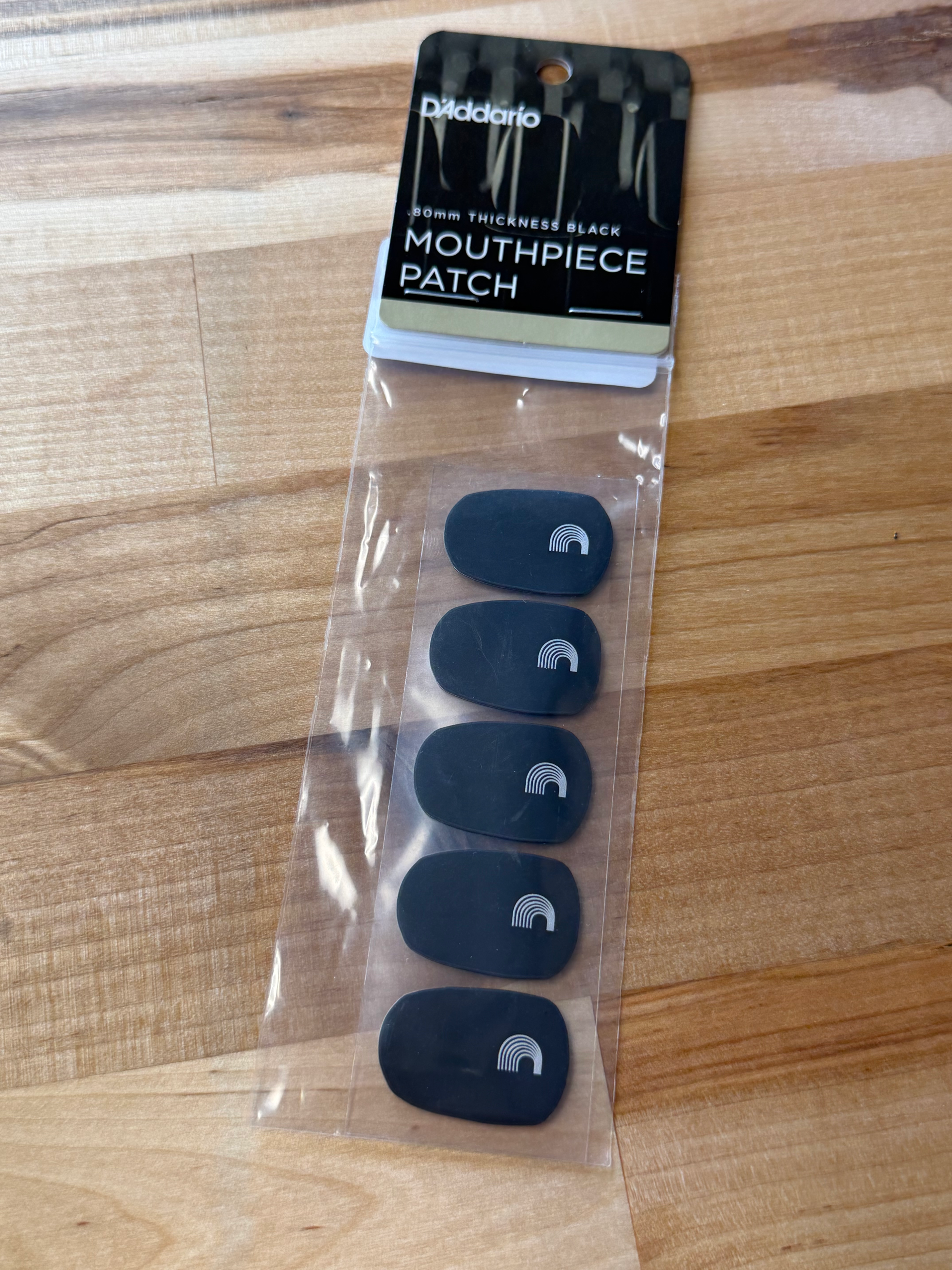 D'addario - Rico Reserve Mouthpiece Patches - Black 5 Pack