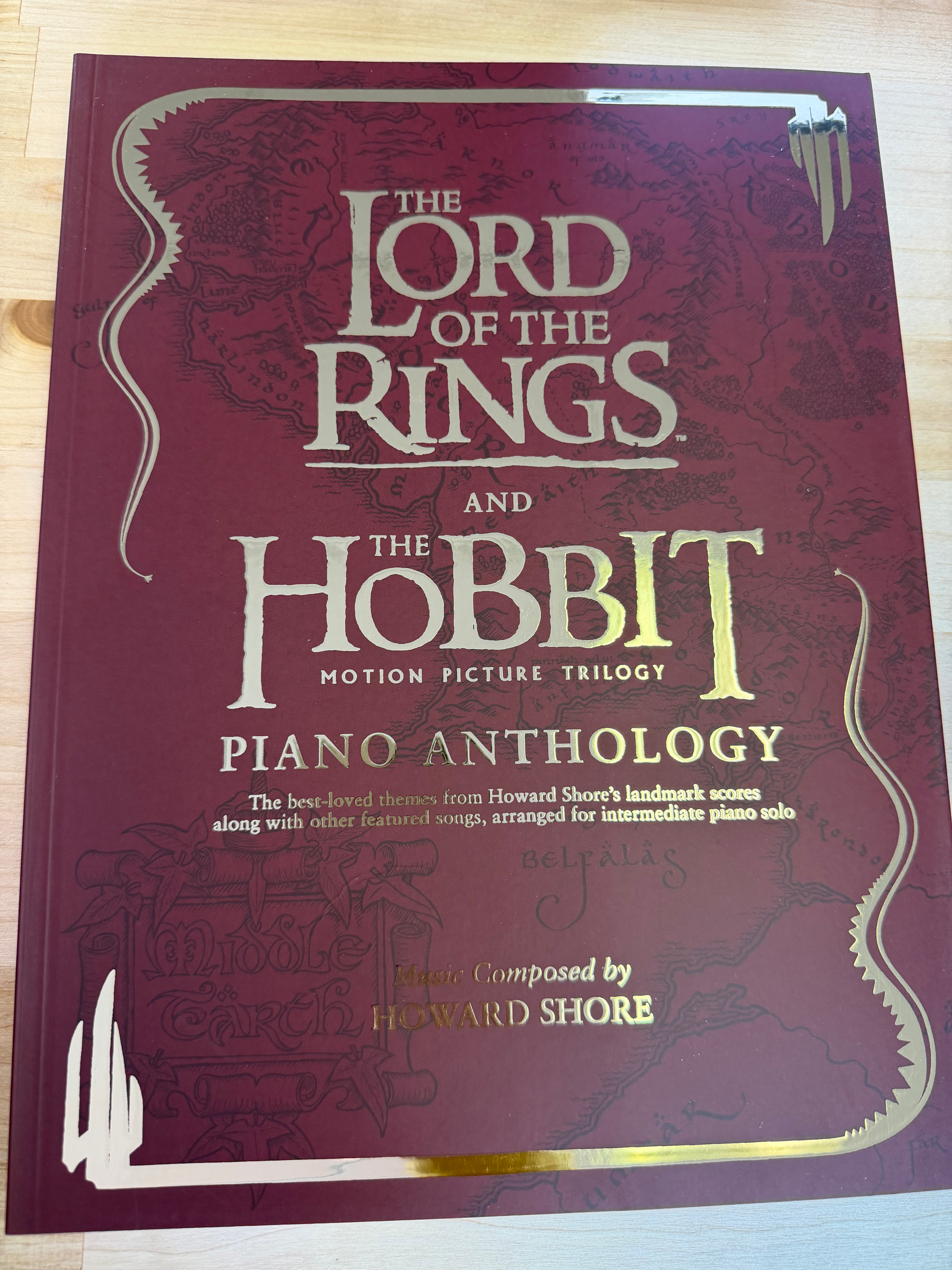 The Lord of the Rings and The Hobbit Piano Anthology