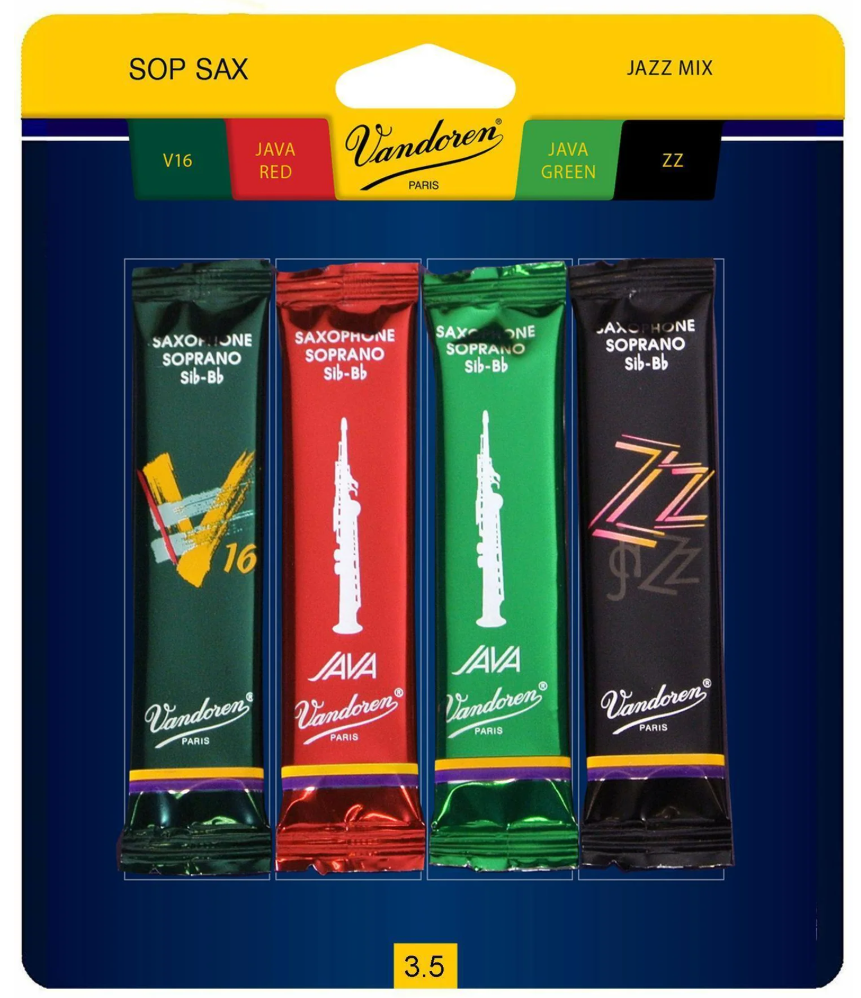 Vandoren Soprano Saxophone Jazz Mix Pack