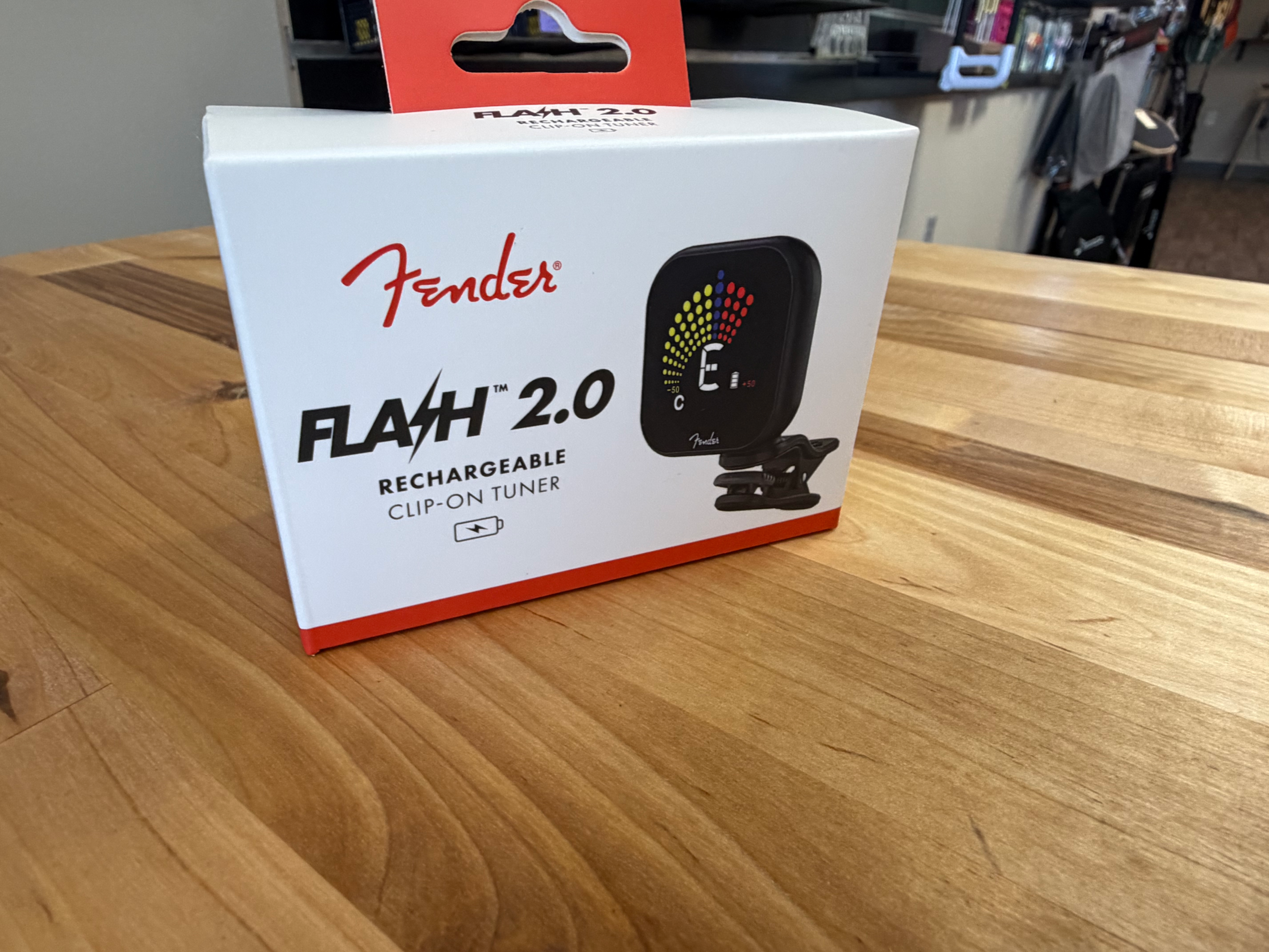 Fender Flash 2.0 Rechargeable Clip-on Tuner
