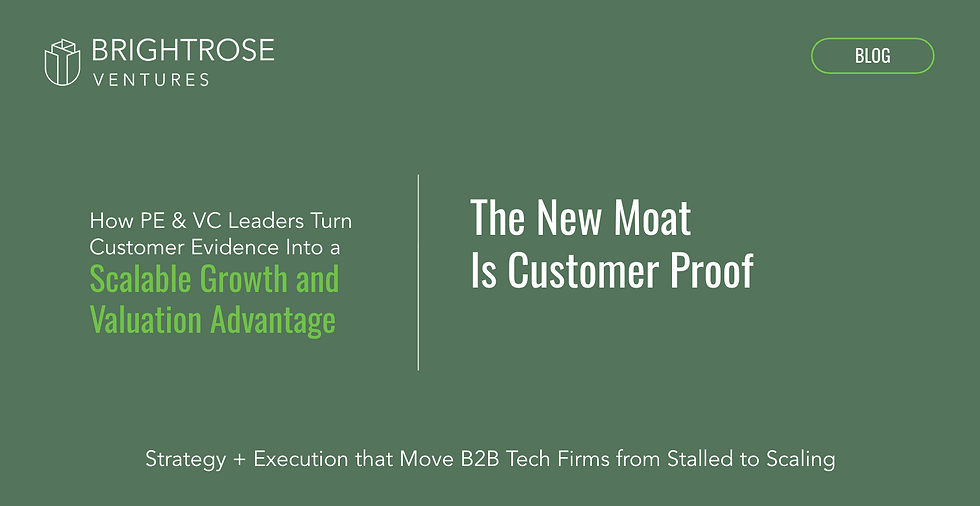 The New Moat Is Customer Proof