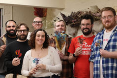 Manchester fun group events with flower making workshops, perfect for birthday celebrations, hen do parties, and corporate events.
