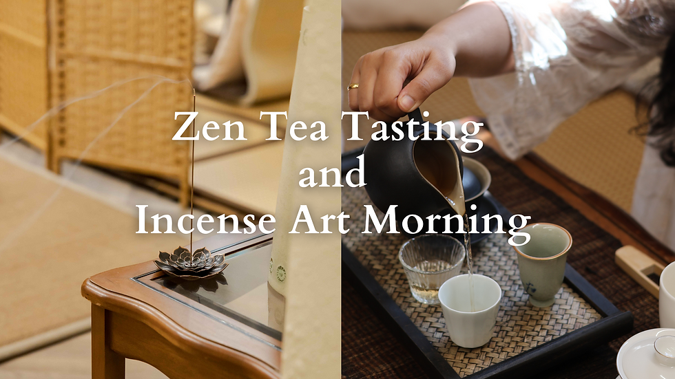 Manchester Weekend Event: Zen Tea Tasting and Incense Art Morning