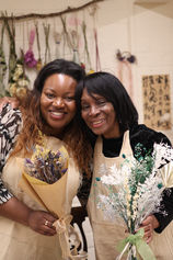 Fun flower workshop for two in Manchester, perfect day out idea for couples,besties, friends and mother! and daughters!