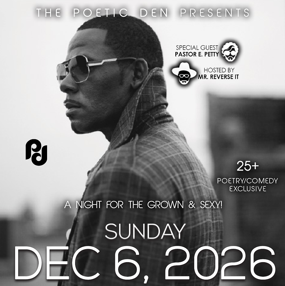 R. Kelly Edition | Poetic Den 1st Sundays