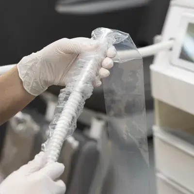 Thumbnail: PROTECT Disposable Protective Sleeves for Foot Care Devices