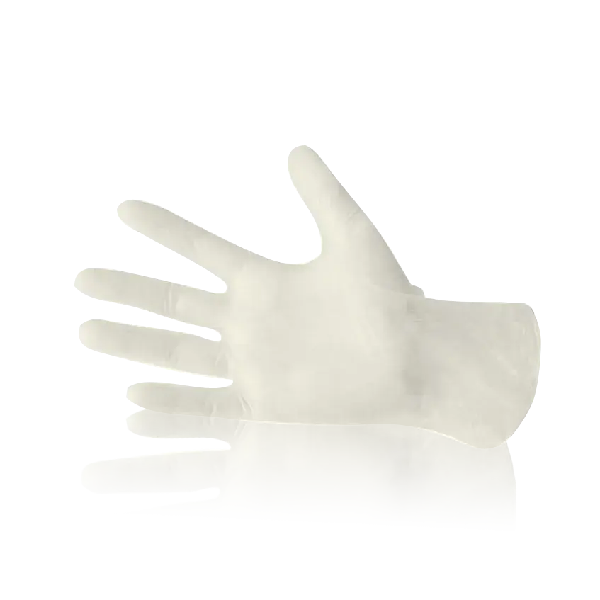 Disposable Nitrile Gloves, white