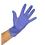 Thumbnail: Disposable Nitrile Gloves, purple-blue
