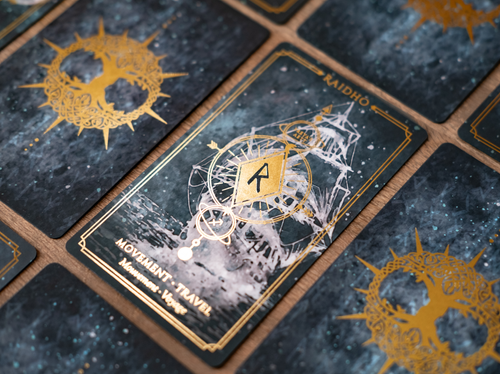 Slightly imperfect | The Runic Odyssey Oracle - Dark Edition | Hievaya