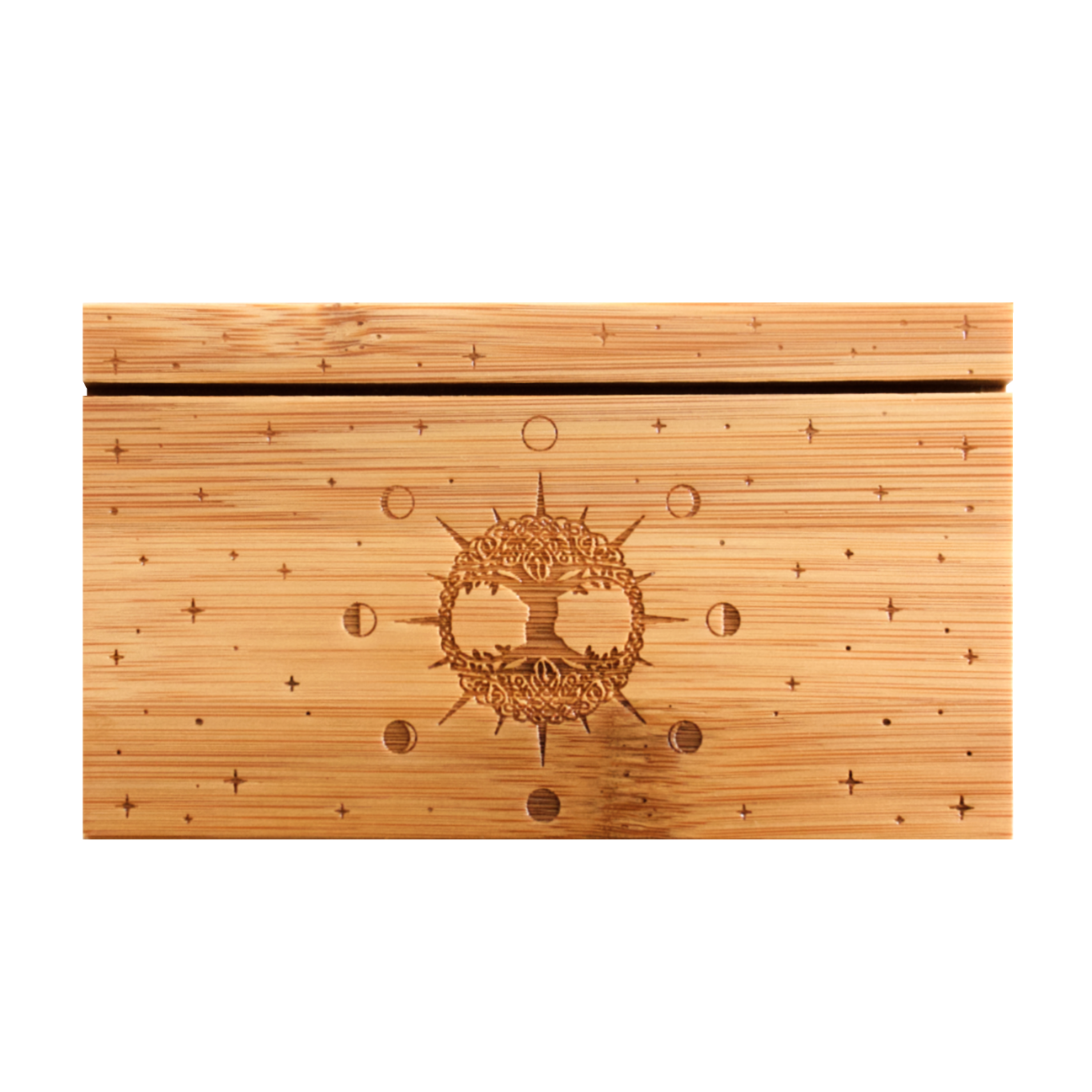 Wooden card holder (with imperfections)