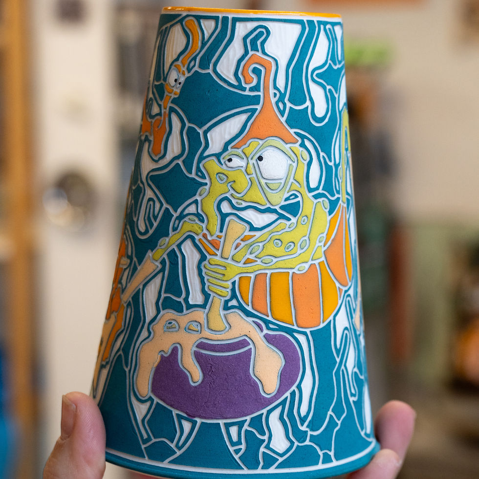 Thumbnail: Witch Frog Tumbler