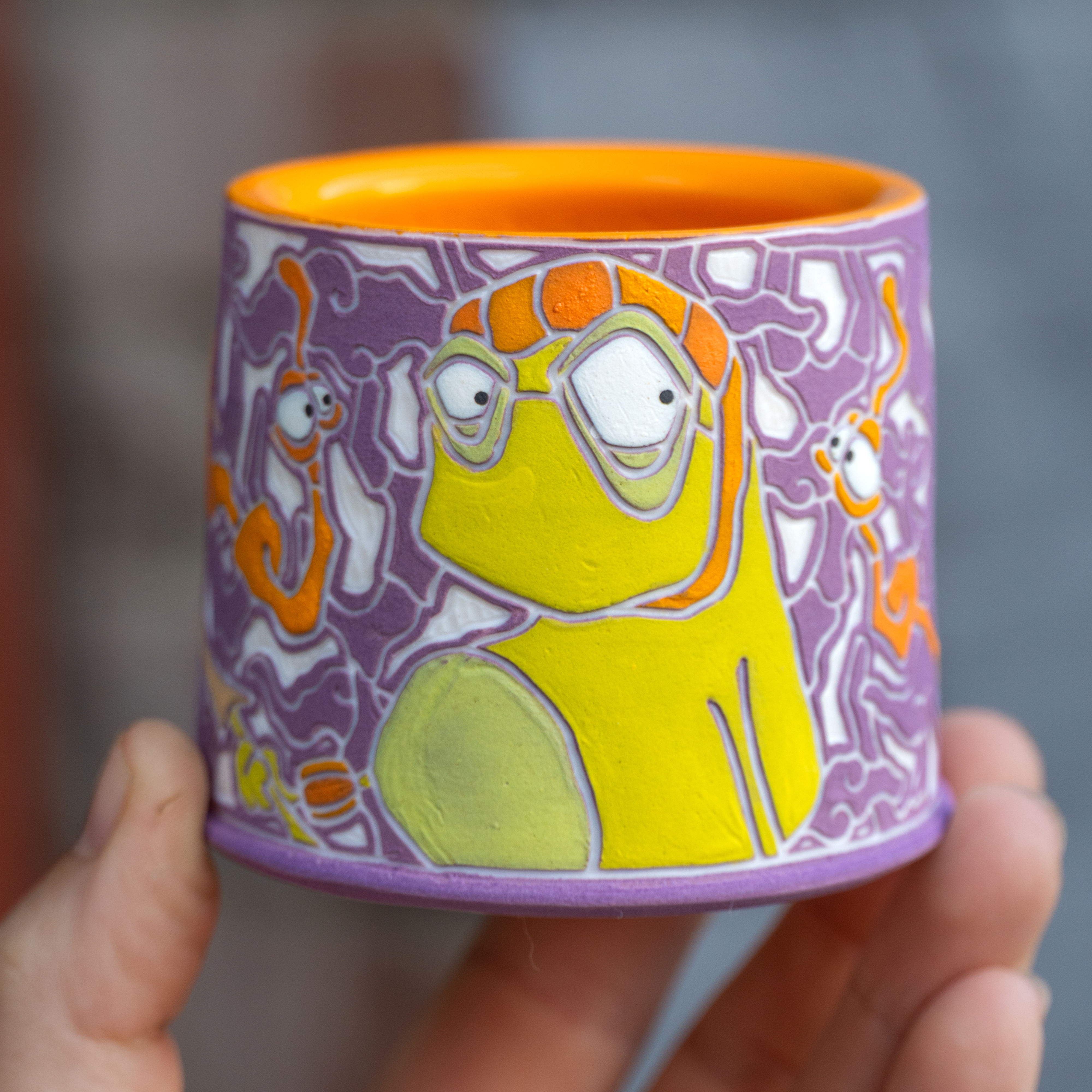 The Frog Who Couldn't Swim Sipper