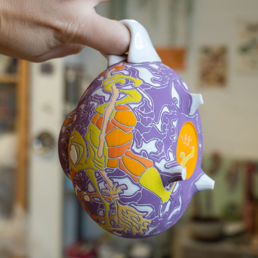 Thumbnail: Flying Frog Mug