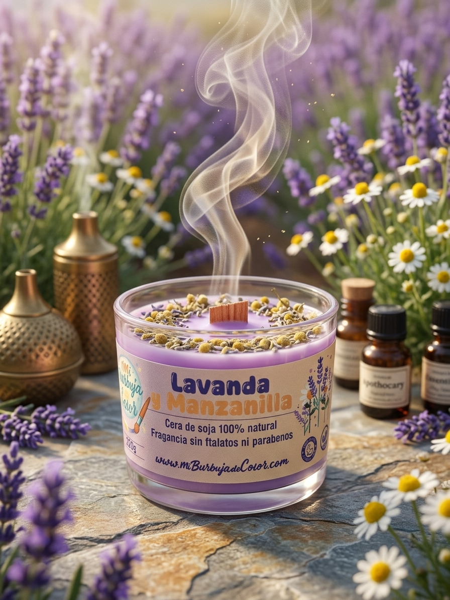 Vela Lavanda y Manzanilla