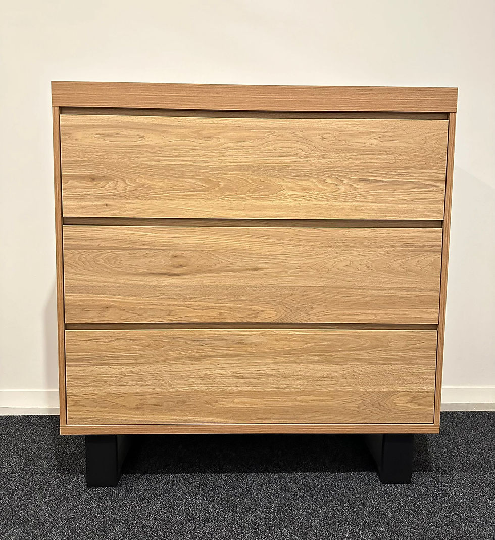 Thumbnail: Bright 3 Drawers Tallboy