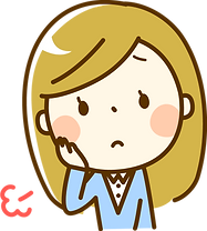 悩む人