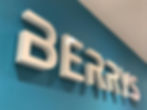 built up letters powder coated