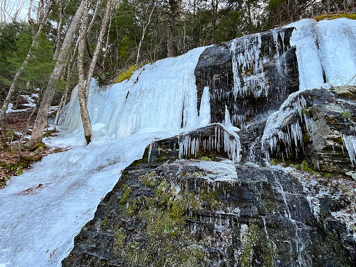 Photograph of Crystal Falls.