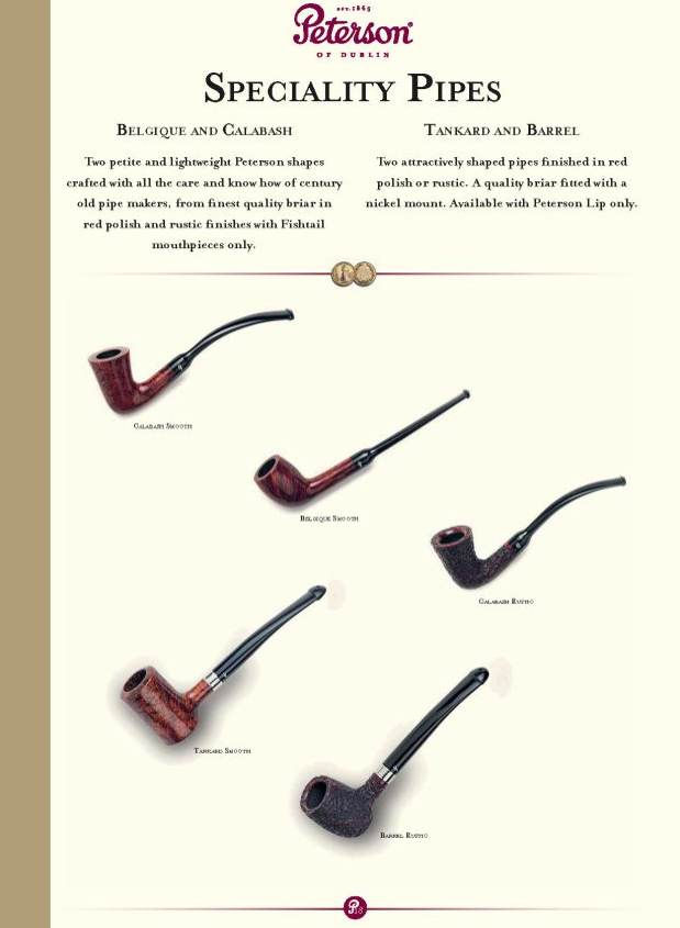 Miniatura: Peterson Speciality Belgique Ebony 