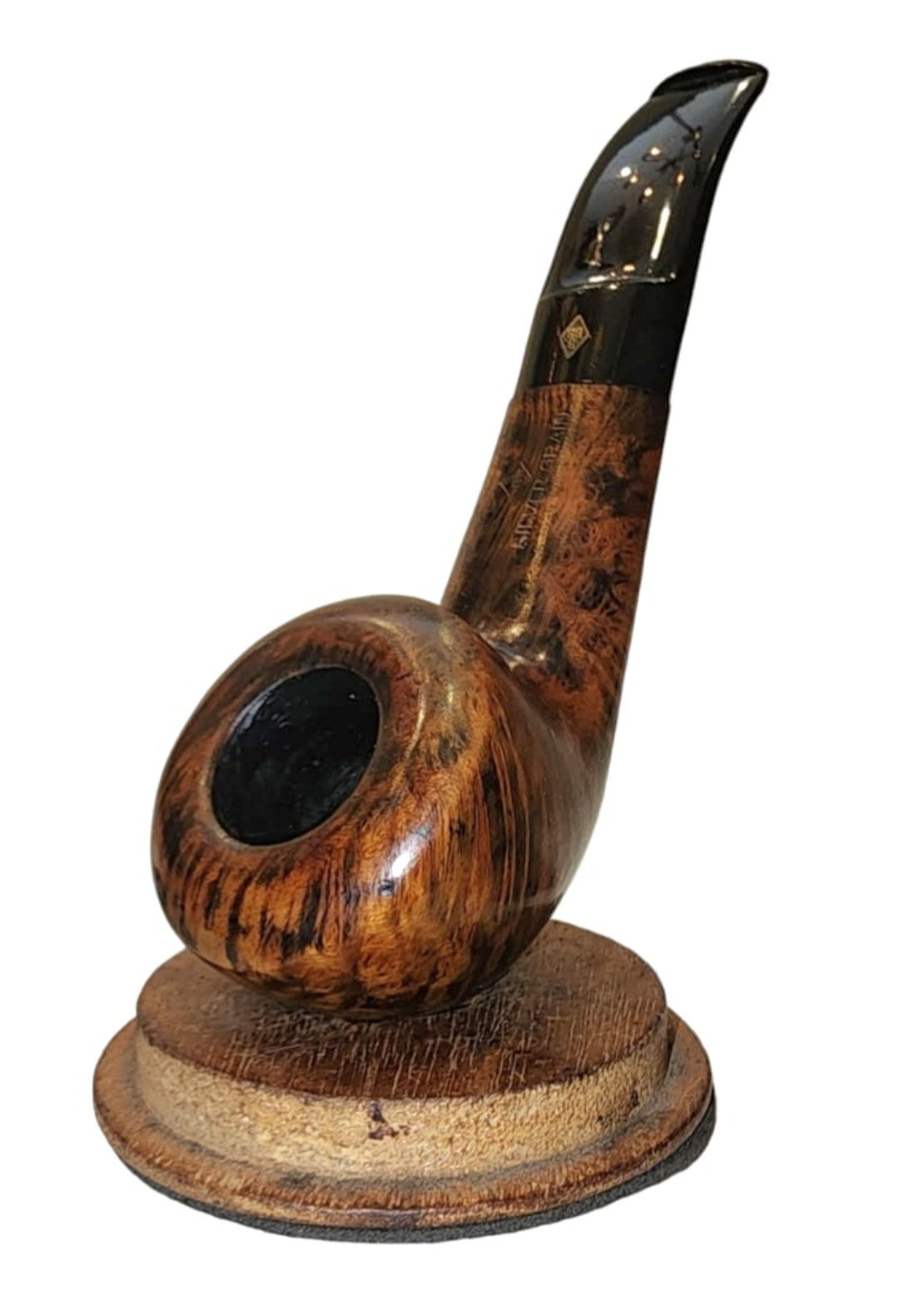 BBB Silver Grain Smooth Bent Pot 745 M