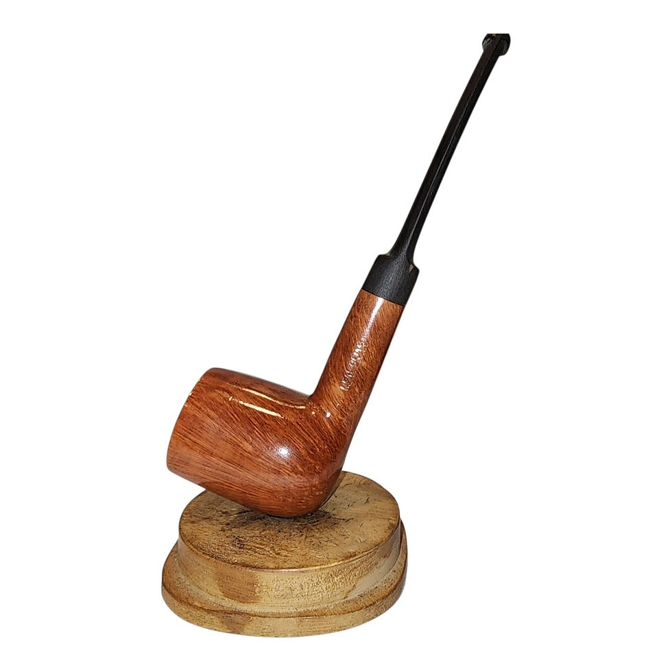 Miniatura: Real Briar Natural Polished Billiard