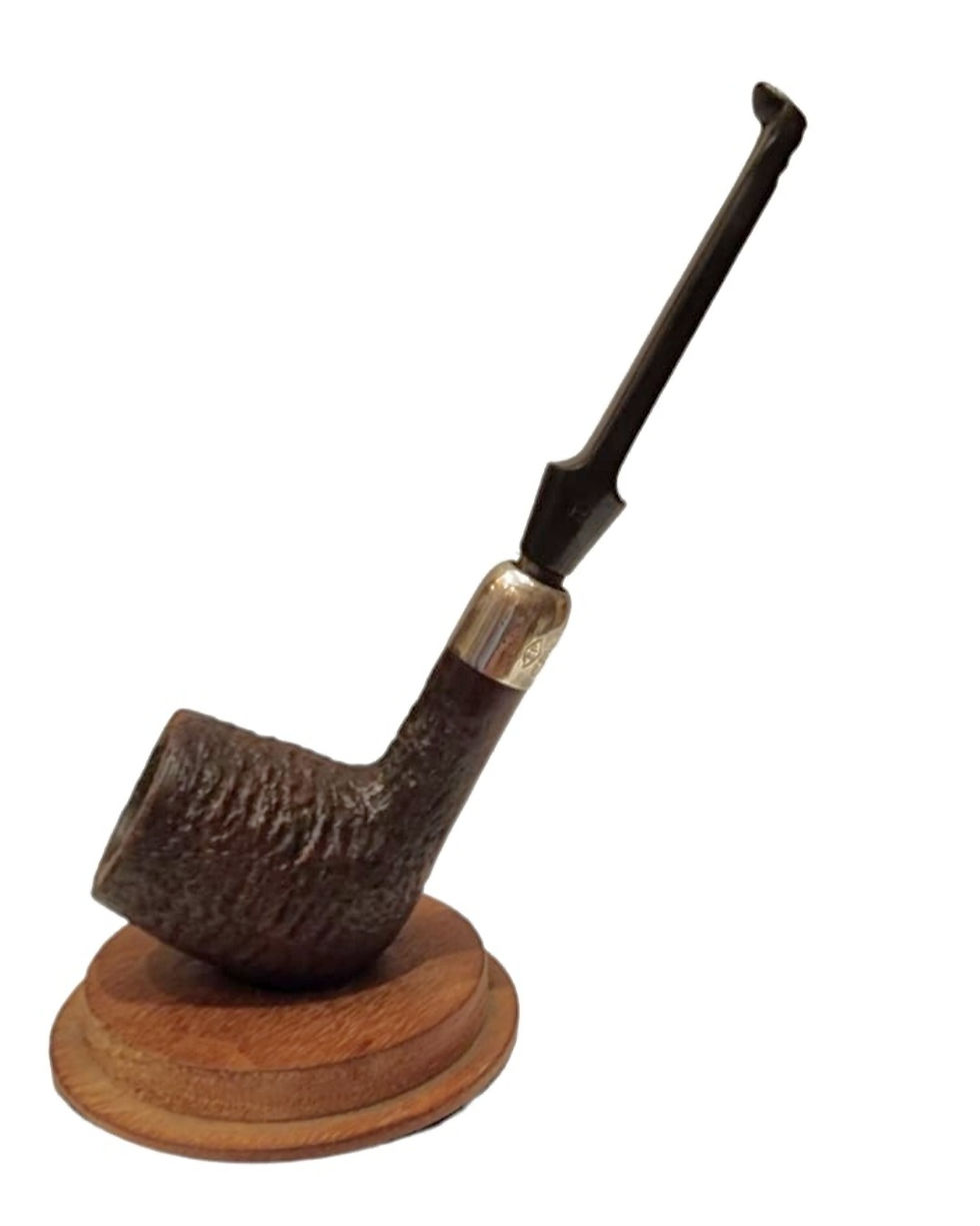 Miniatura: Duncan Charter 38 Dental  Rusticated Billiard (1950s-1960s) 