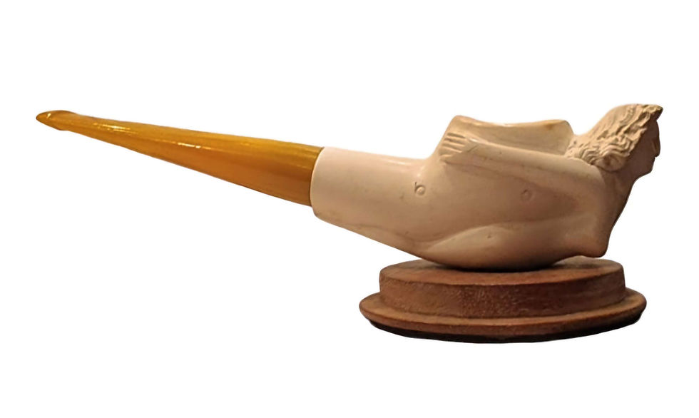 Miniatura: Siren of the Sea Nude Figurehead Meerschaum