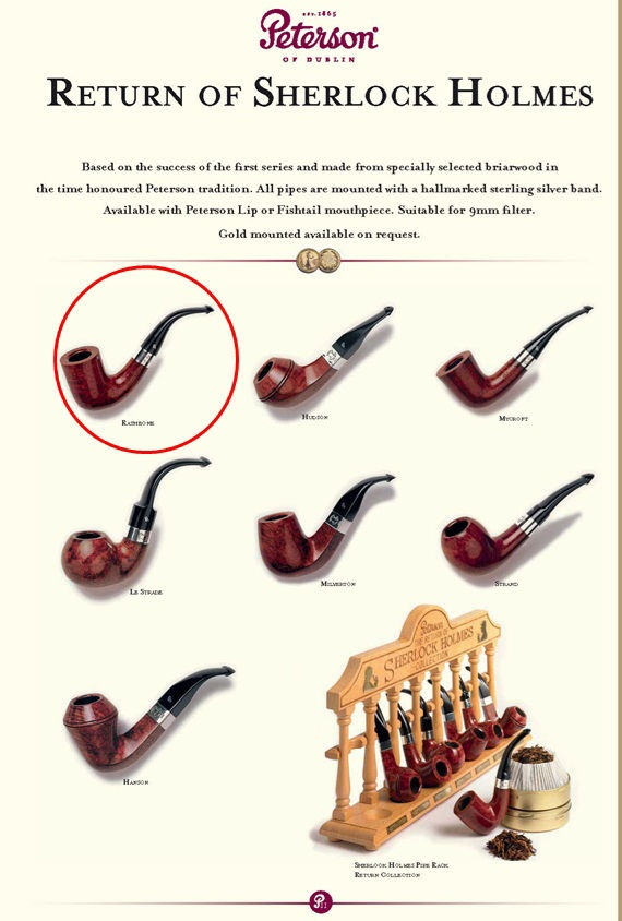 Miniatura: Peterson The Return of Sherlock Holmes Rathbone Smooth 
