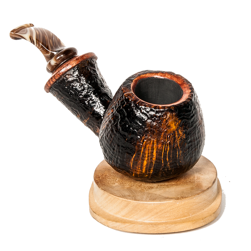 Miniatura: Peder Jeppesen Gr2 Ida Handmade Sandblasted Brandy