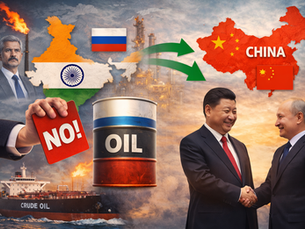 India Says No to Russian Oil — Is China the Biggest Beneficiary?