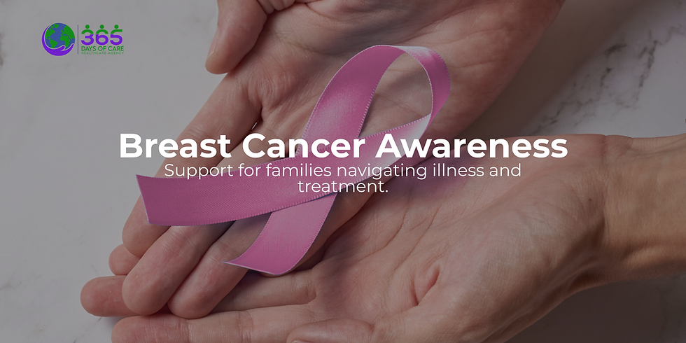 National Breast Cancer Awareness Month: Recovering at Home Takes More Than Medicine