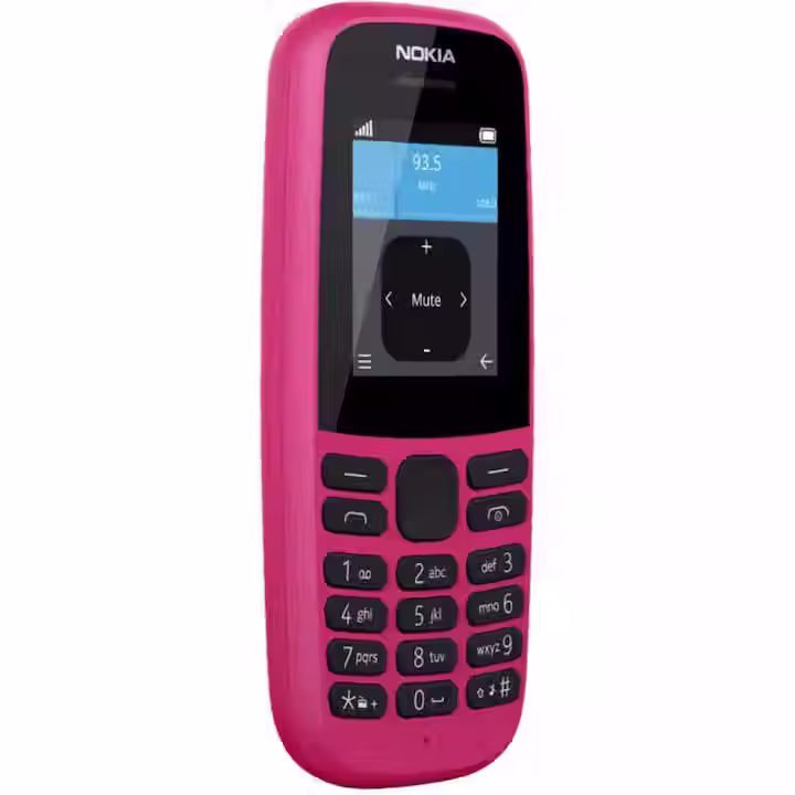 Miniatură: Nokia 105 (2019), Dual SIM, Pink