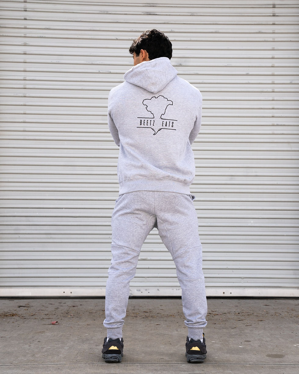 Thumbnail: Black/Grey Unisex BeetzEats Hoodies