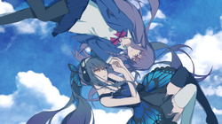 曲繪 - モノクロ∞ブルースカイ