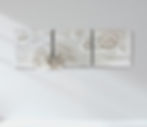 Thumbnail: "White Fantasy" Wool Felted Wall Hanging