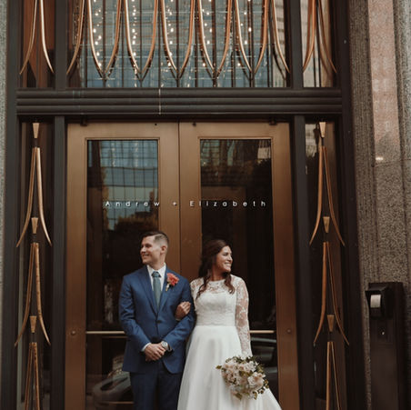 Bride and groom portrait at a luxury Dallas wedding venue during golden hour