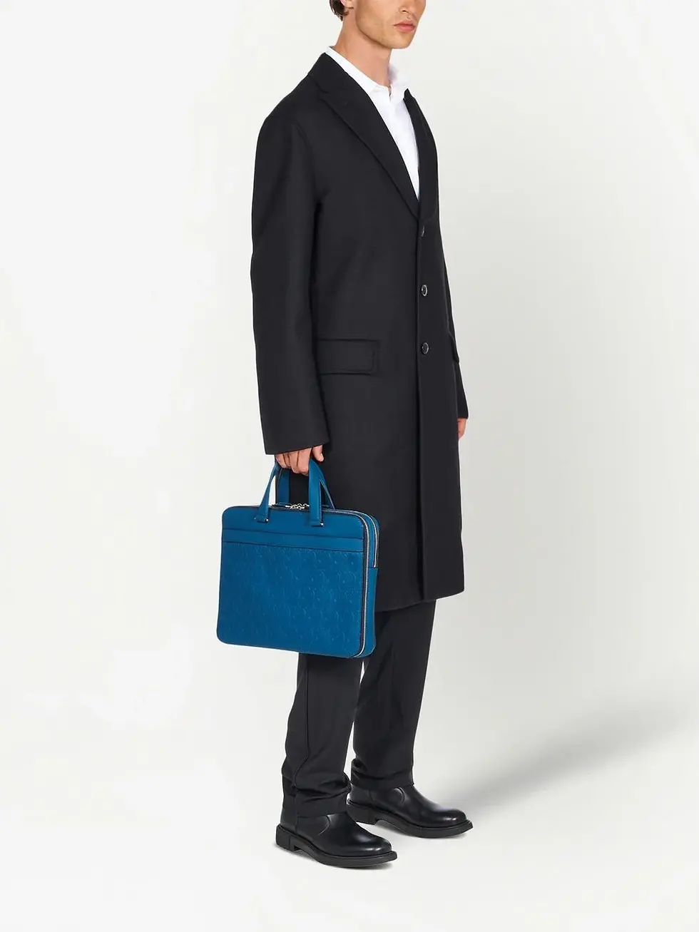 Thumbnail: Ferragamo Gancini-Pattern Laptop Case