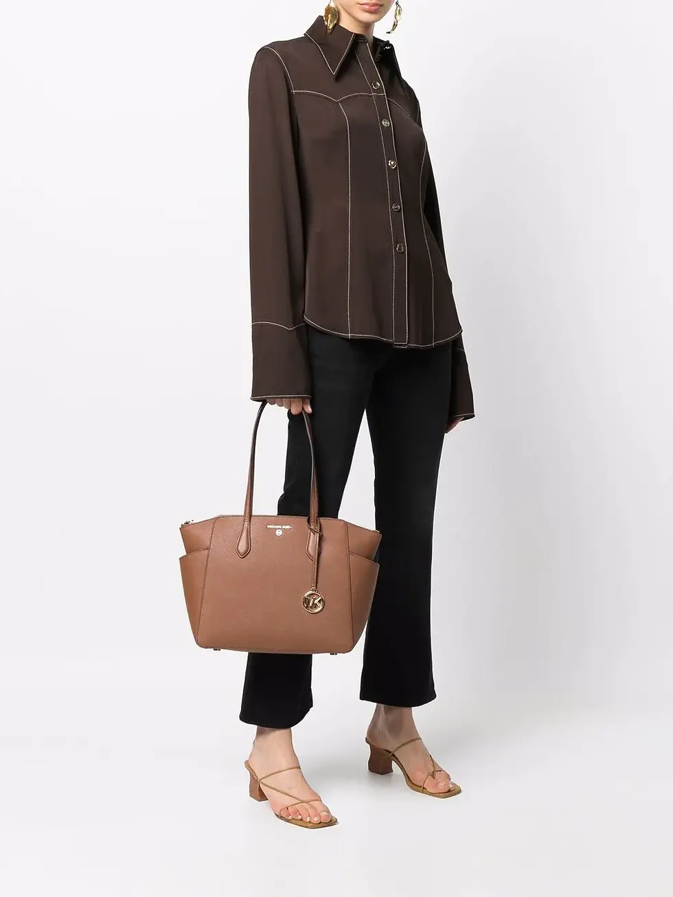 Thumbnail: Michael Kors large tote bag